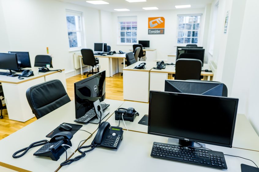 Consider IT's office designed for disaster recovery in Edinburgh